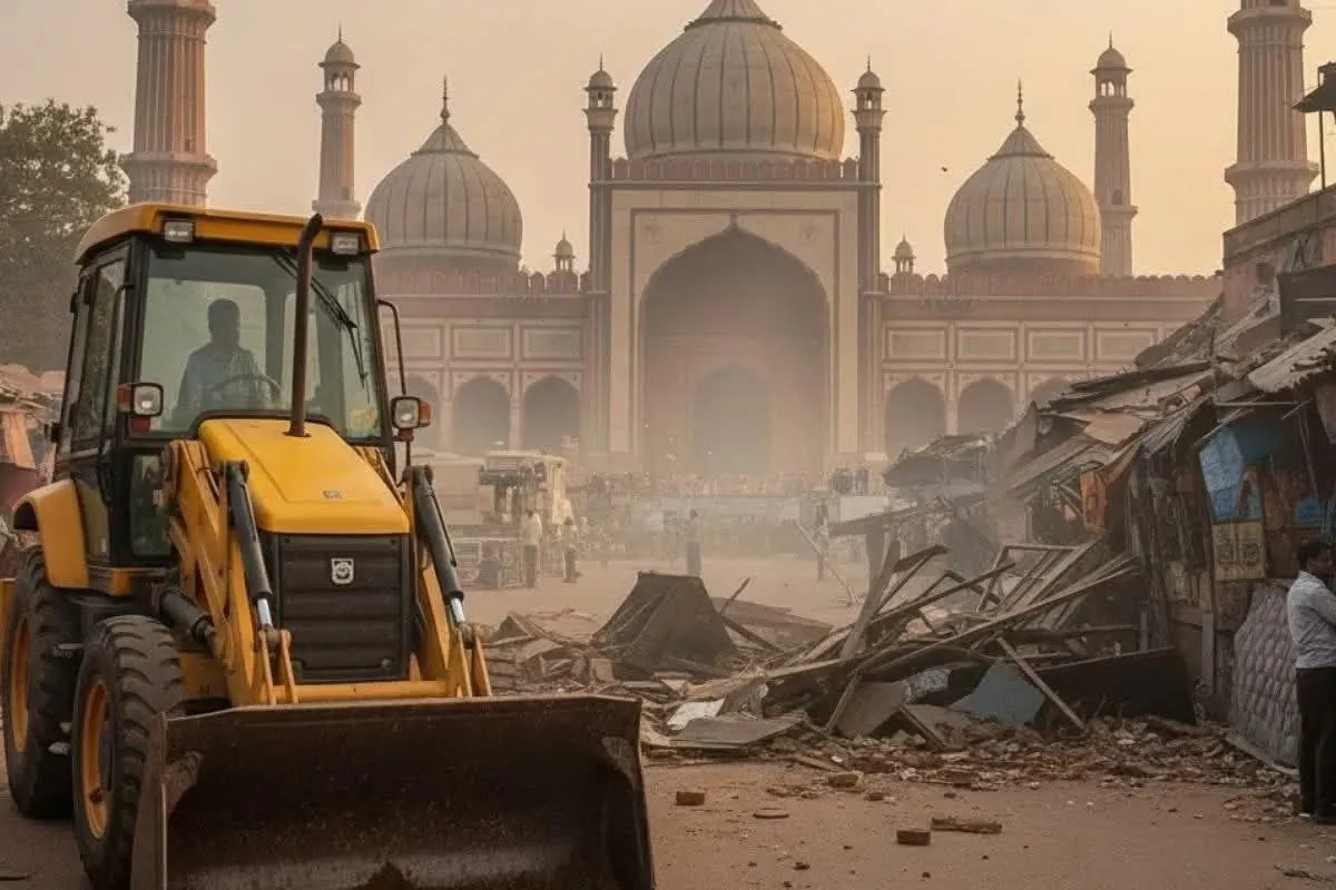 Jama Masjid Encroachment Survey