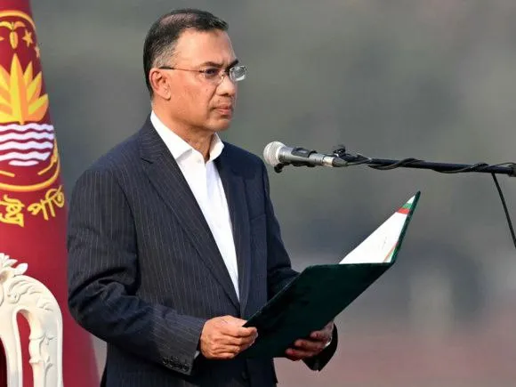 Tariq Rahman Takes Charge Protest